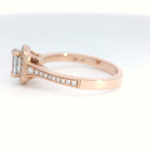 Aquamarine Ring Image 2 Bethany's Jewelry Wellsboro, PA