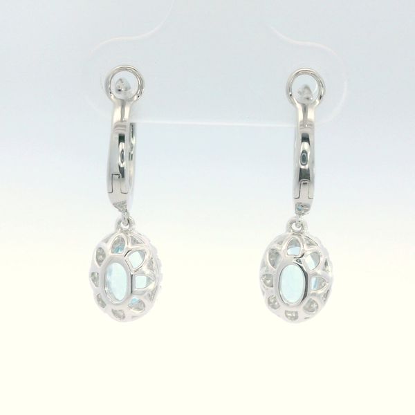 Aquamarine Earrings Image 3 Bethany's Jewelry Wellsboro, PA