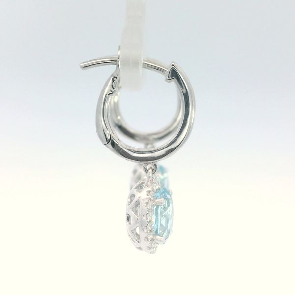 Aquamarine Earrings Image 4 Bethany's Jewelry Wellsboro, PA