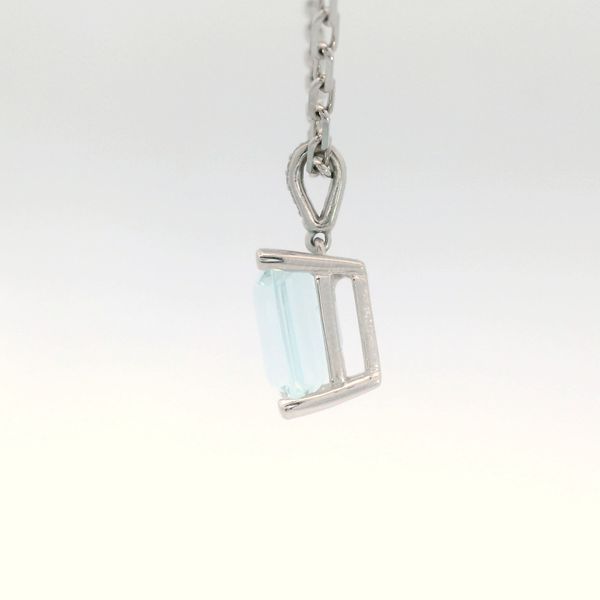 Aquamarine Necklace Image 2 Bethany's Jewelry Wellsboro, PA