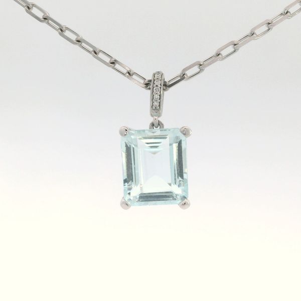 Aquamarine Necklace Bethany's Jewelry Wellsboro, PA