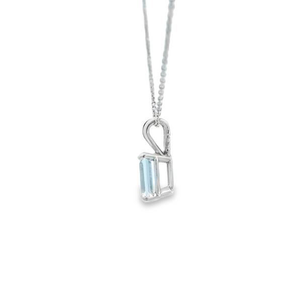 Aquamarine Necklace Image 3 Bethany's Jewelry Wellsboro, PA