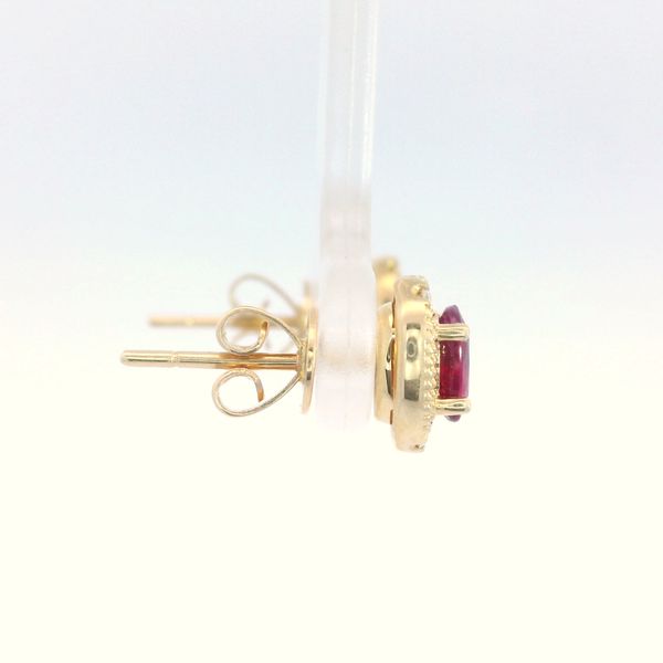Ruby Earrings Image 4 Bethany's Jewelry Wellsboro, PA