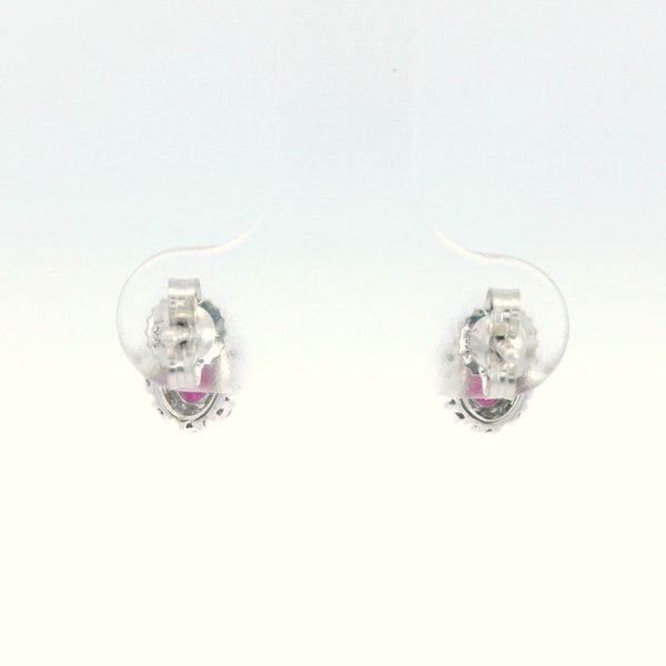 Ruby Earrings Image 3 Bethany's Jewelry Wellsboro, PA