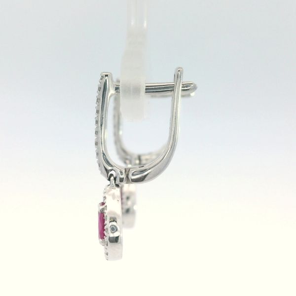 Ruby Earrings Image 2 Bethany's Jewelry Wellsboro, PA