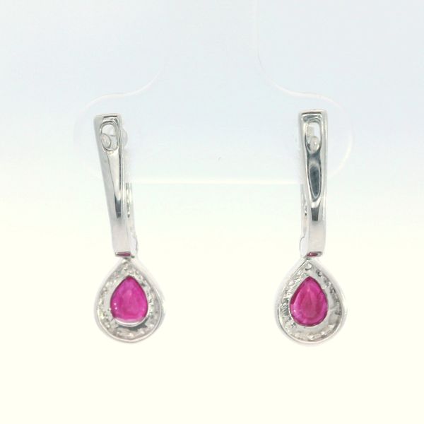 Ruby Earrings Image 3 Bethany's Jewelry Wellsboro, PA