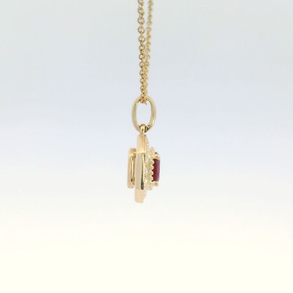 Ruby Necklace Image 4 Bethany's Jewelry Wellsboro, PA