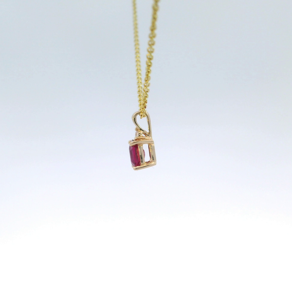 Ruby Necklace Image 3 Bethany's Jewelry Wellsboro, PA