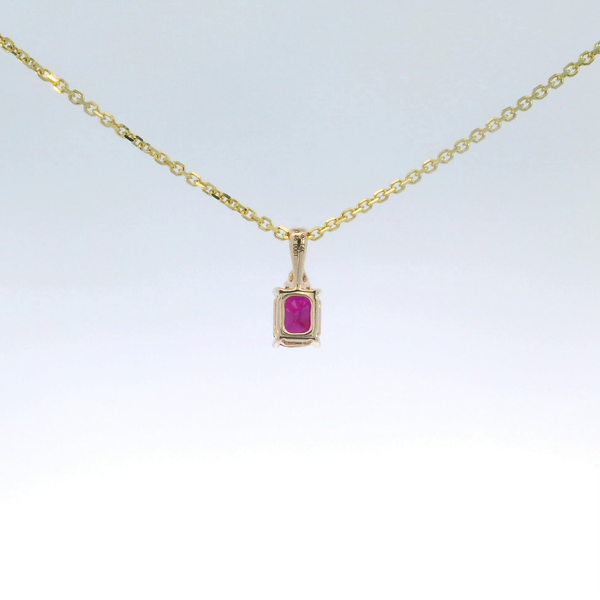 Ruby Necklace Image 4 Bethany's Jewelry Wellsboro, PA