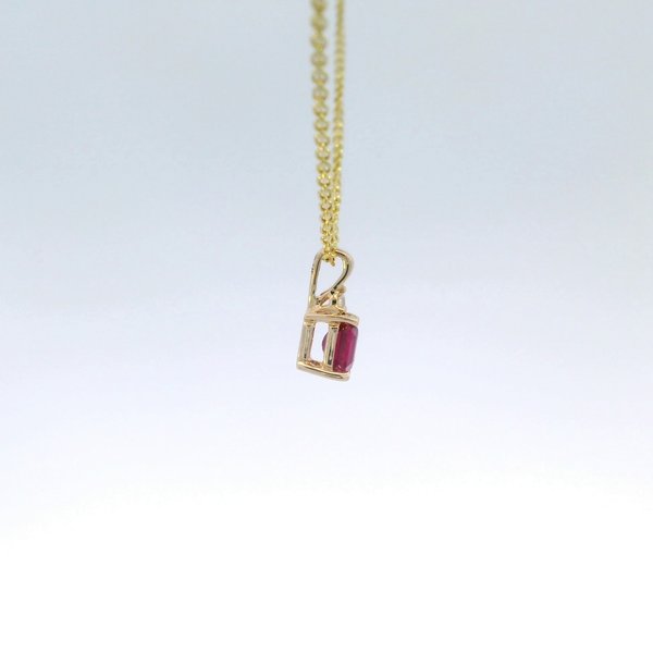 Ruby Necklace Image 5 Bethany's Jewelry Wellsboro, PA