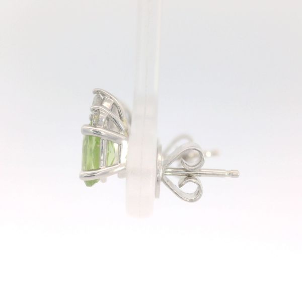 Peridot Earrings Image 2 Bethany's Jewelry Wellsboro, PA