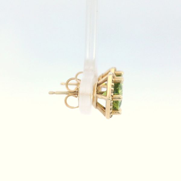 Peridot Earrings Image 4 Bethany's Jewelry Wellsboro, PA