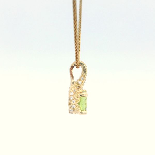 Peridot Necklace Image 4 Bethany's Jewelry Wellsboro, PA