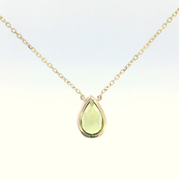Peridot Necklace Image 3 Bethany's Jewelry Wellsboro, PA