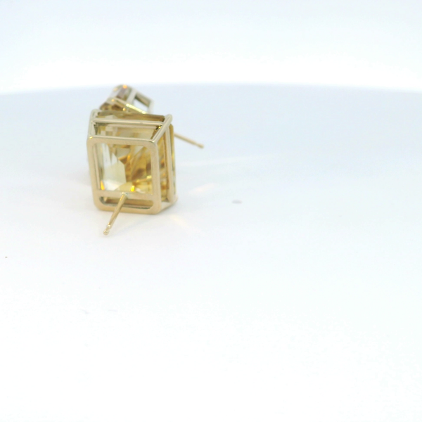 Citrine Earrings Image 3 Bethany's Jewelry Wellsboro, PA