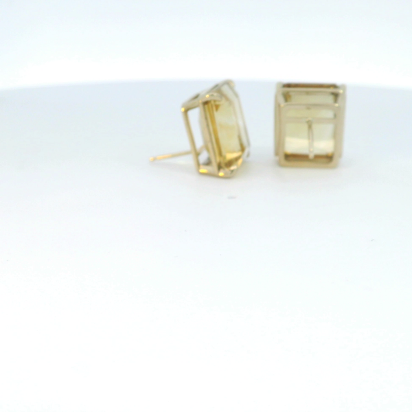 Citrine Earrings Image 4 Bethany's Jewelry Wellsboro, PA