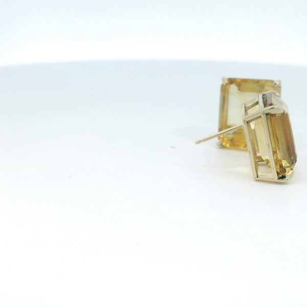 Citrine Earrings Image 5 Bethany's Jewelry Wellsboro, PA