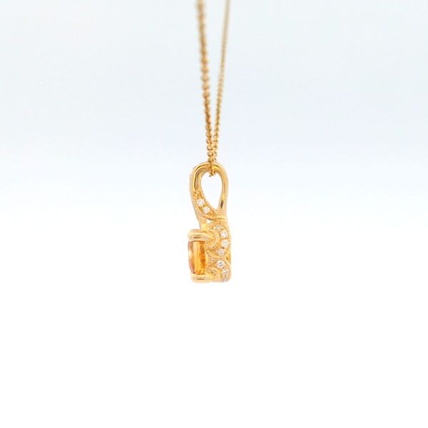 Citrine Necklace Image 2 Bethany's Jewelry Wellsboro, PA