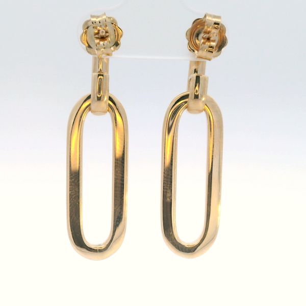 Yellow Gold Earrings Image 3 Bethany's Jewelry Wellsboro, PA