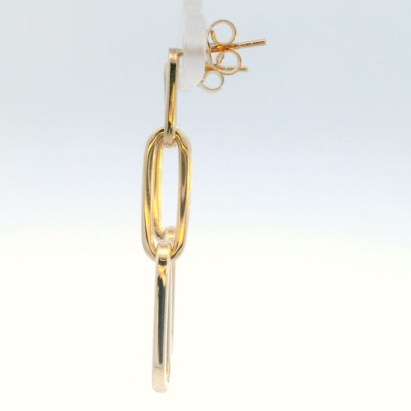 Yellow Gold Earrings Image 2 Bethany's Jewelry Wellsboro, PA