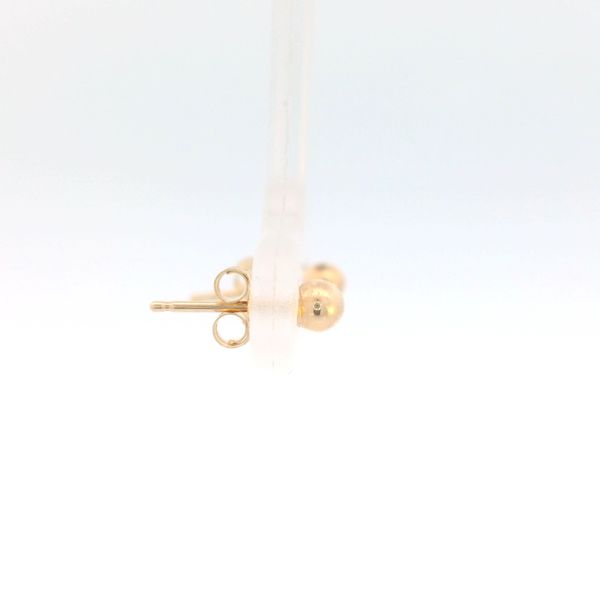 Yellow Gold Earrings Image 4 Bethany's Jewelry Wellsboro, PA