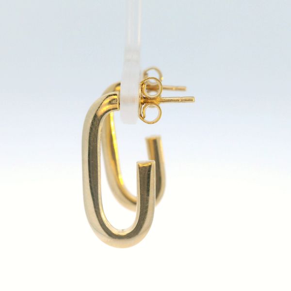 Yellow Gold Earrings Image 2 Bethany's Jewelry Wellsboro, PA