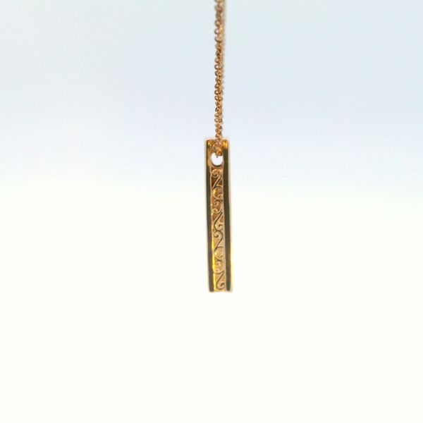 Yellow Gold Necklace Image 2 Bethany's Jewelry Wellsboro, PA