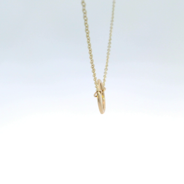 Yellow Gold Necklace Image 5 Bethany's Jewelry Wellsboro, PA