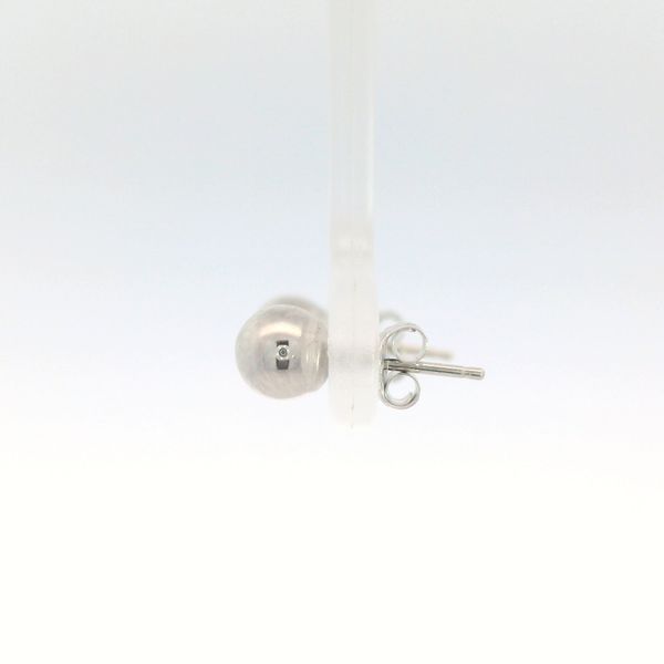 White Gold Earrings Image 3 Bethany's Jewelry Wellsboro, PA