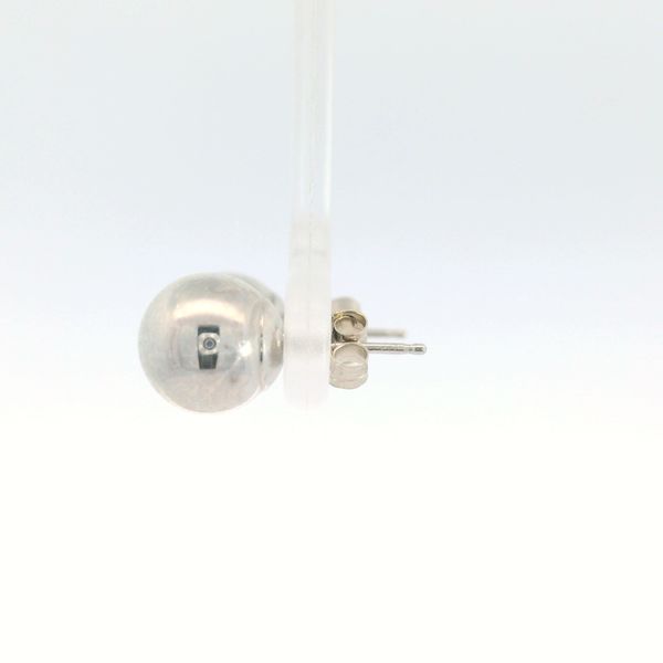 White Gold Earrings Image 3 Bethany's Jewelry Wellsboro, PA