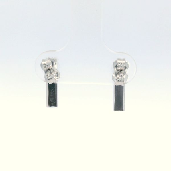 White Gold Earrings Image 3 Bethany's Jewelry Wellsboro, PA