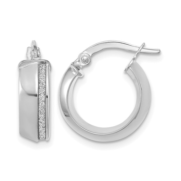 White Gold Earrings Bethany's Jewelry Wellsboro, PA