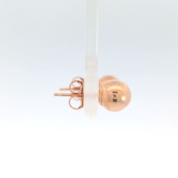 Rose Gold Earrings Image 5 Bethany's Jewelry Wellsboro, PA