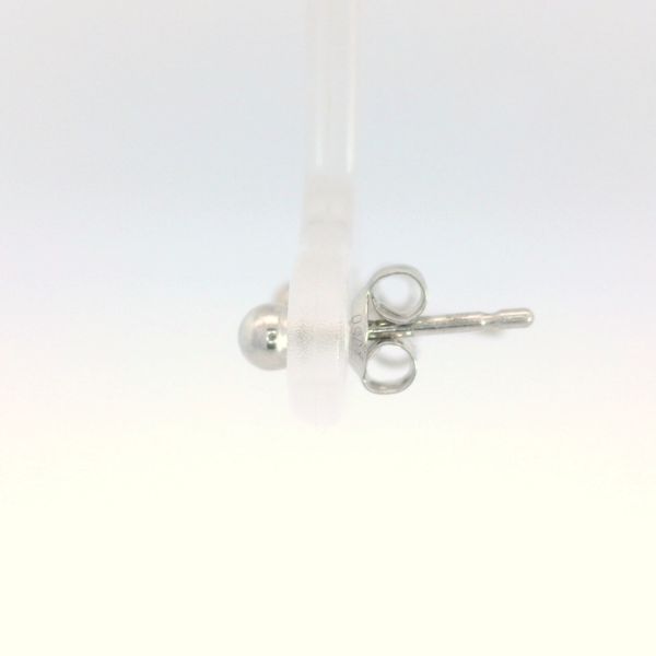 Platinum Earrings Image 2 Bethany's Jewelry Wellsboro, PA