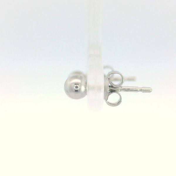 Platinum Earrings Image 2 Bethany's Jewelry Wellsboro, PA