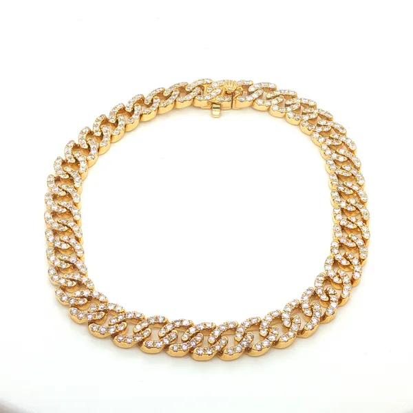 18Y 3.8CT Diamond Link Bracelet Biondi Diamond Jewelers Aurora, CO