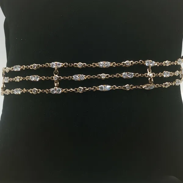 Diamond 3-Layer Bracelet Biondi Diamond Jewelers Aurora, CO