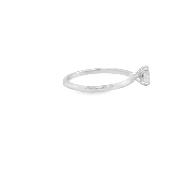 0.50CT I/I1 Diamond Solitaire Engagement Ring in 14K White Gold Image 3 Biondi Diamond Jewelers Aurora, CO