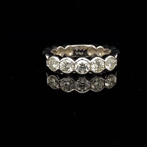 Classic Elegance Diamond Ring in 14K White Gold Image 4 Biondi Diamond Jewelers Aurora, CO