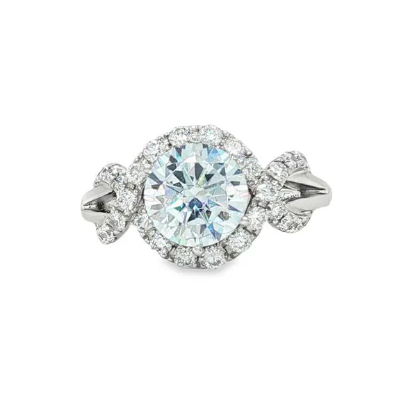 14KW Valina Diamond Semi-Mount Engagement Ring Image 2 Biondi Diamond Jewelers Aurora, CO