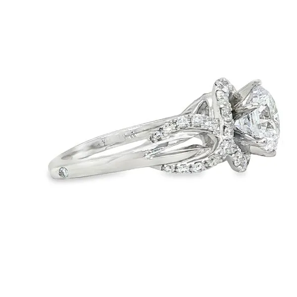 14KW Valina Diamond Semi-Mount Engagement Ring Image 3 Biondi Diamond Jewelers Aurora, CO