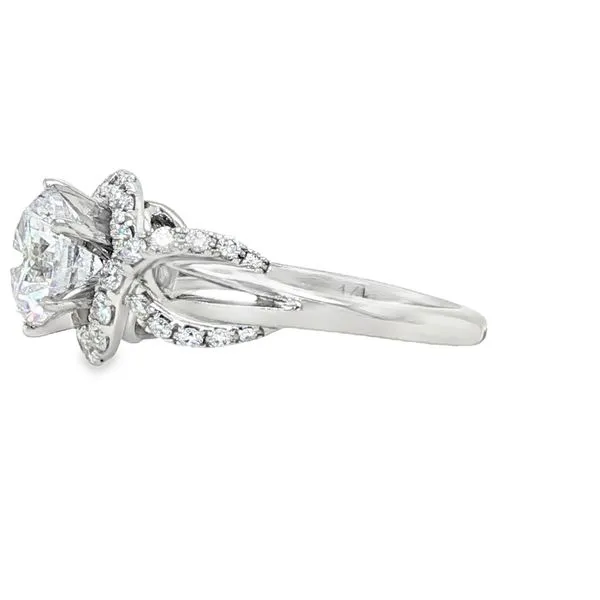14KW Valina Diamond Semi-Mount Engagement Ring Image 4 Biondi Diamond Jewelers Aurora, CO