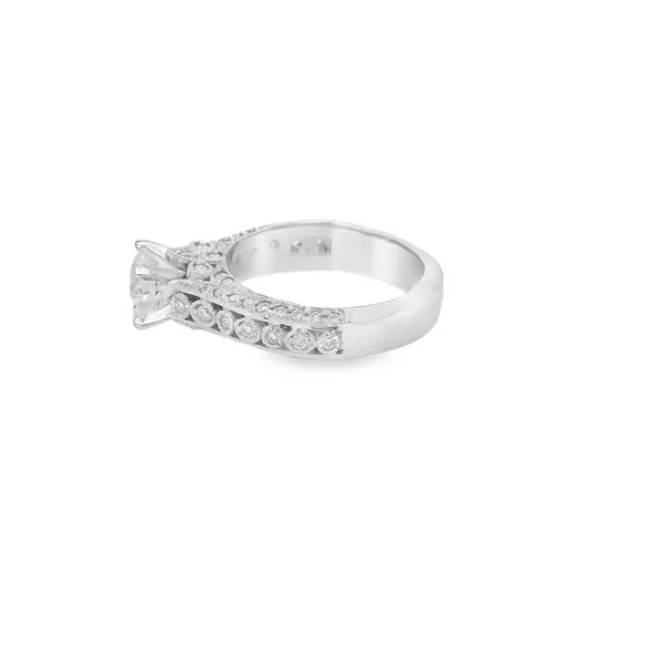 14KW Semi-Mount Engagement Ring with .60CTW Round Diamonds Image 2 Biondi Diamond Jewelers Aurora, CO