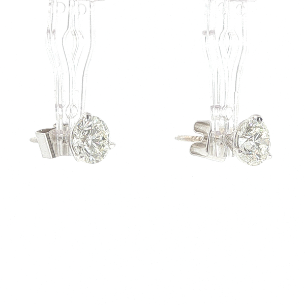 2.03CT Round Diamond Stud Earrings - Timeless Brilliance Image 2 Biondi Diamond Jewelers Aurora, CO