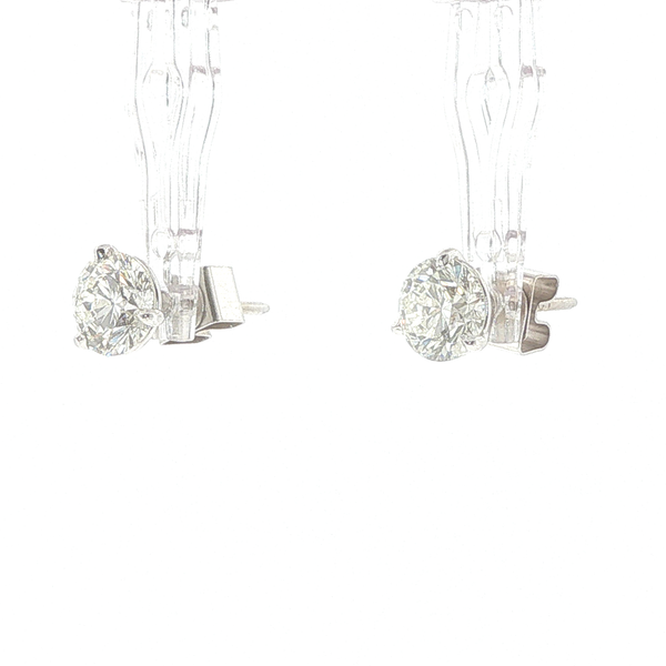 2.03CT Round Diamond Stud Earrings - Timeless Brilliance Image 3 Biondi Diamond Jewelers Aurora, CO