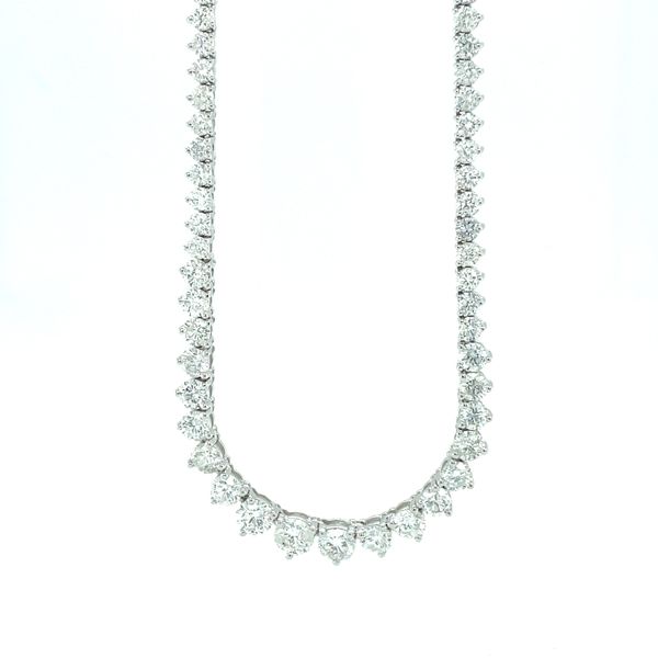 Celestial Cascade Diamond Necklace Image 4 Biondi Diamond Jewelers Aurora, CO