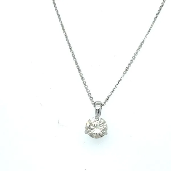 14K White Gold Diamond Pendant Biondi Diamond Jewelers Aurora, CO
