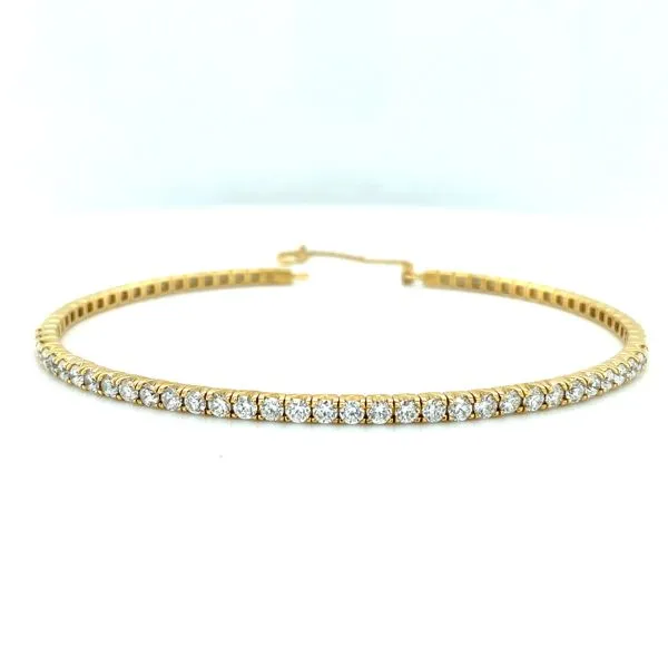 18 Yellow Gold Tennis Bracelet Biondi Diamond Jewelers Aurora, CO