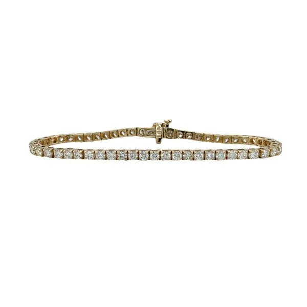 14KY 4.5CTW Diamond Tennis Bracelet Biondi Diamond Jewelers Aurora, CO