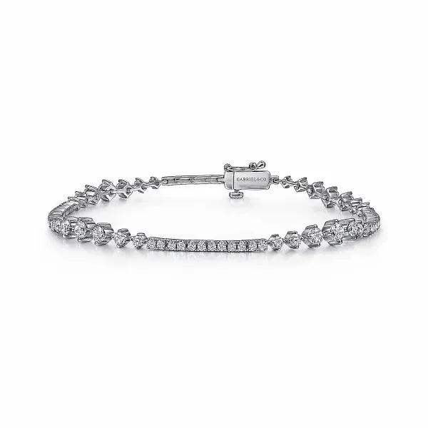 14KW 2CTW Diamond Tennis Bracelet Biondi Diamond Jewelers Aurora, CO